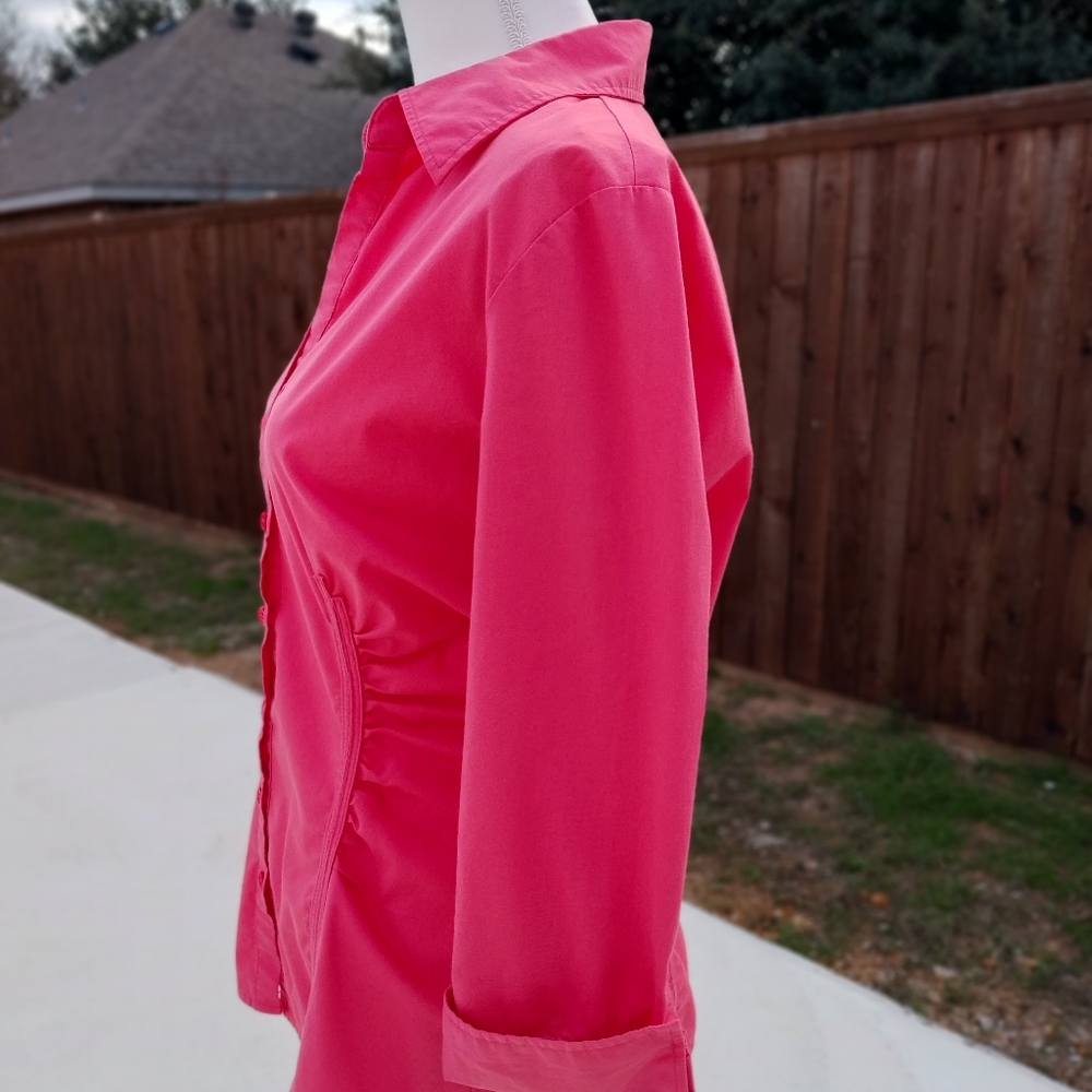 Coral blouse - Picture 3 of 7